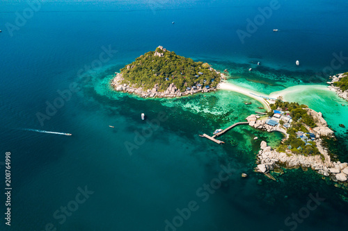 Koh NangYuan Island off of Koh Tao, Thailand