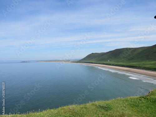 Rhossili Beach, South Gower, Wales, UK