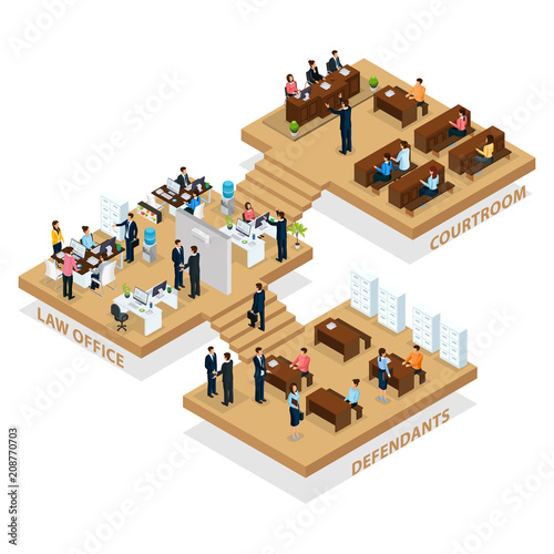Isometric Advocacy Concept
