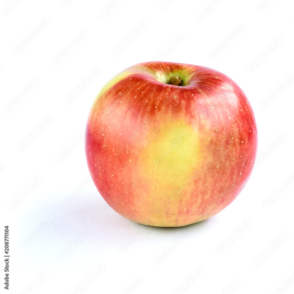 Fresh red apple isolated on white background. Fresh red apple isolated on white background.