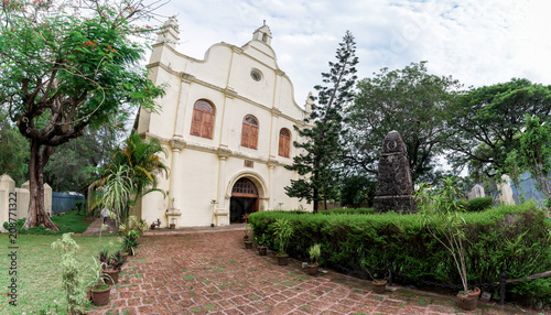 St. Francis Church is the oldest European church and popular tourist destination at Fort Kochi in Kerala, India.