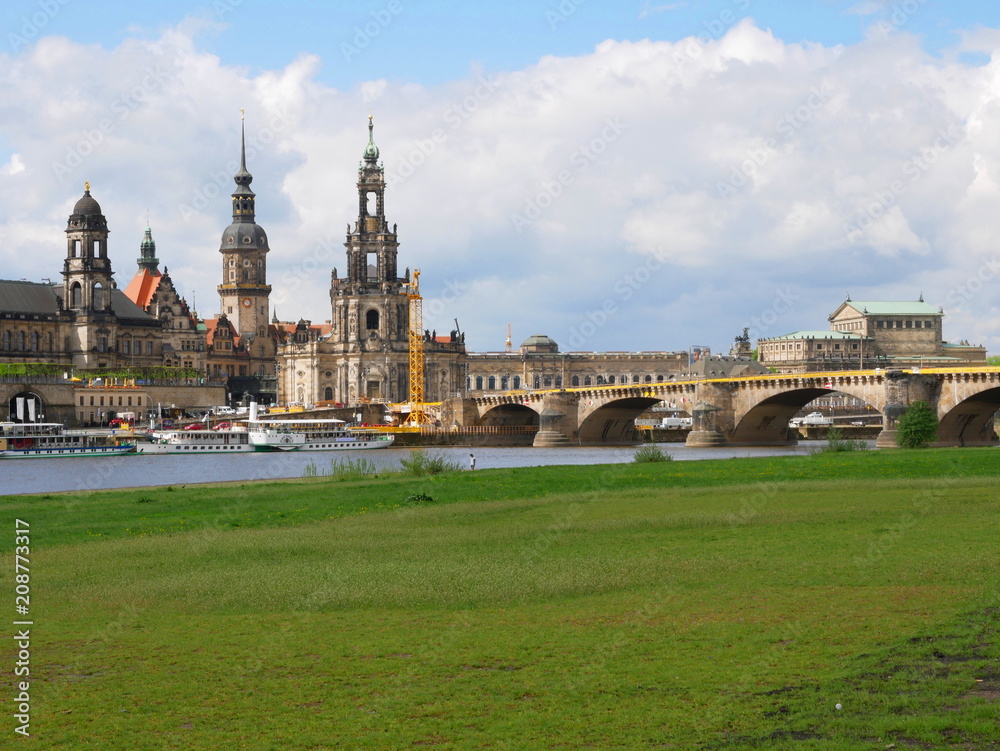 Obraz premium Altstadt von Dresden