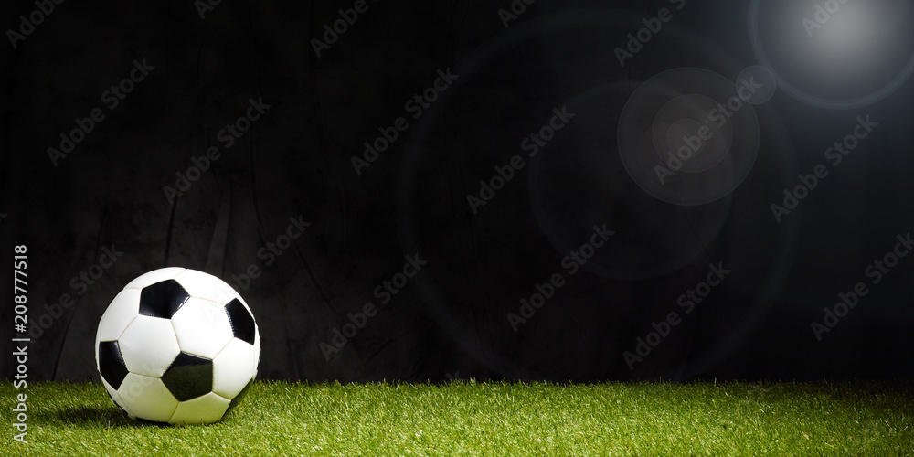 Fototapeta premium Fußball Hintergrund