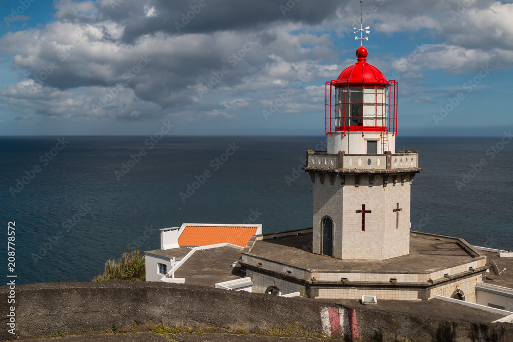 Lighthouse Arnel, Nordeste, Azores Islands