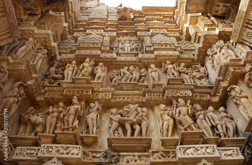 Templo Lakshmana, Templos del Oeste en Khajuraho, India