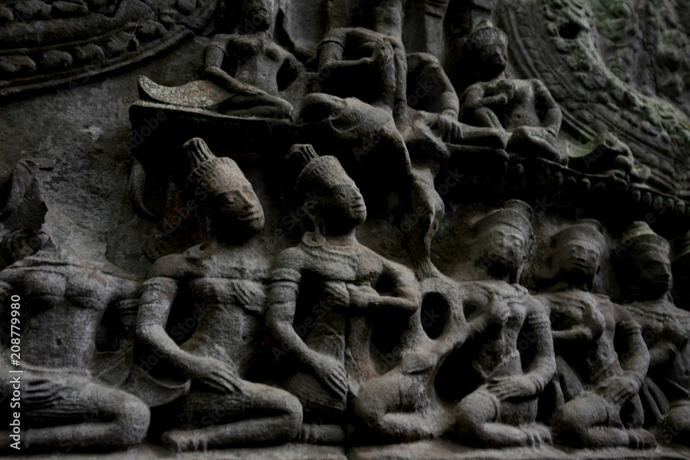 Obraz premium CAMBODIA SIEM REAP ANGKOR TA PROHM TEMPLE