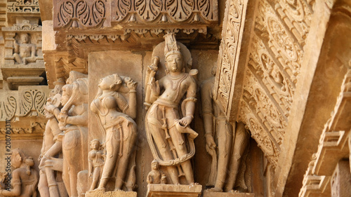 Templo Lakshmana, Templos del Oeste en Khajuraho, India