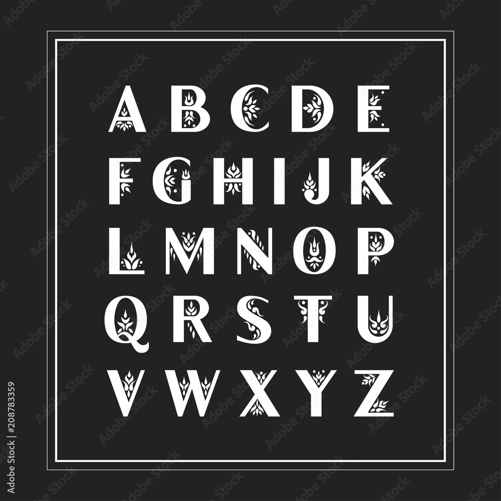 Decorative Capital Letters