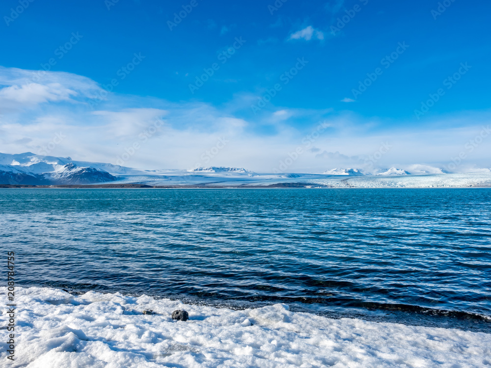 Fototapeta premium Jokulsarlone iceberg lagoon in Iceland