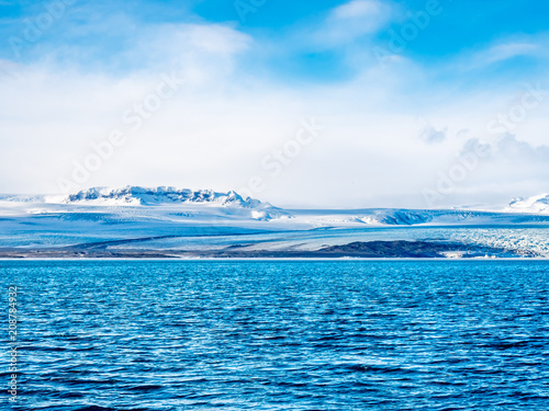 Jokulsarlone iceberg lagoon in Iceland © jeafish