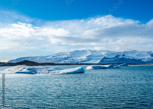 Jokulsarlone iceberg lagoon in Iceland