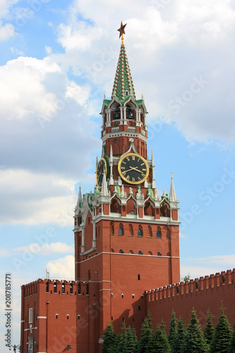 Clock tower of the Moscow Kremlin