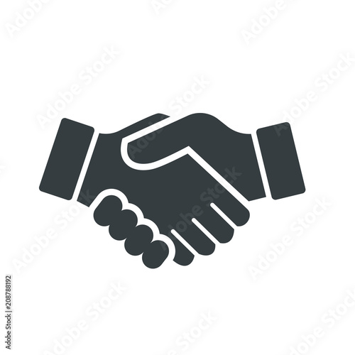 Vector of Handshake Icon - vector iconic design