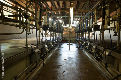 Automated milking line