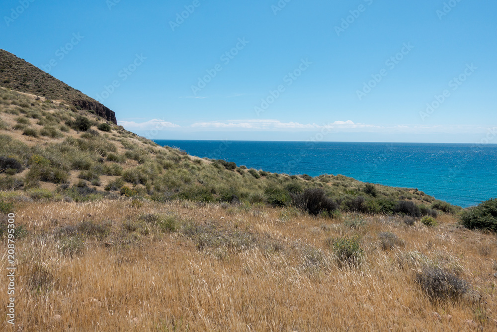 Mountain and sea in the sculptures of Cabo de Gata