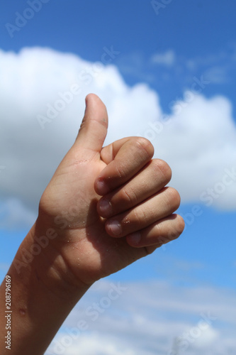 Signe de la main signifiant 