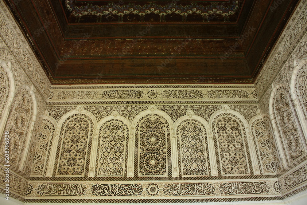 Palacio Bahía en Marrakech, Marruecos