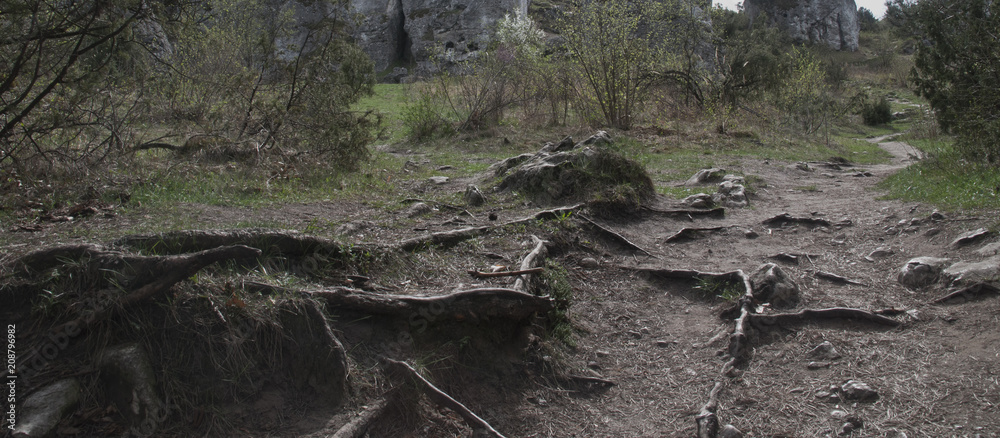 on the Jurassic trail-mountain of churches on the Jurassic trail-mountain of churches