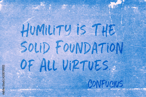 Cuadro en lienzo solid foundation Confucius