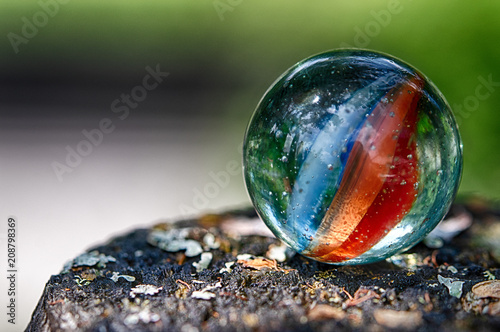 Photography Bunte Glasmurmel