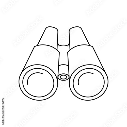 Binoculars of icon