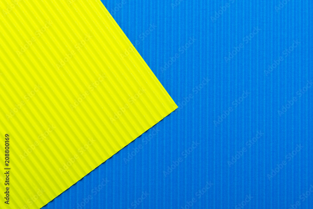 Blue and yellow color paper texture background. Trend colors, geometric paper background. Colorful of soft paper background. Blue and yellow color paper texture background. Trend colors, geometric paper background. Colorful of soft paper background.