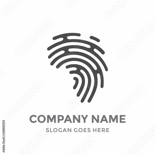 Wifi Signal Symbol Africa Network Link Connection Technology Computer Busines Digital Technology Computer Business Company Stock Vector Logo Design Template 