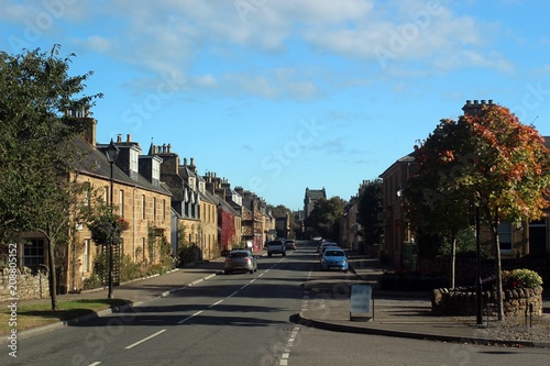 Castle Street, Dornoch, Scotland. photo