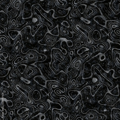 Abstract seamless natural dark stone like roughness graphic pattern