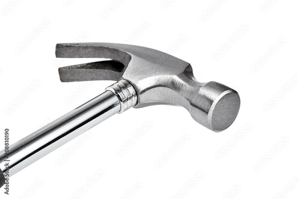 metal claw hammer head isolated on white background metal claw hammer head isolated on white background