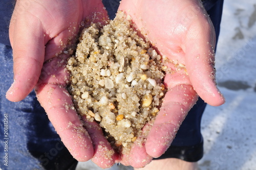 Holding Sand