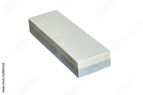 Rectangular double layer sharpening stone