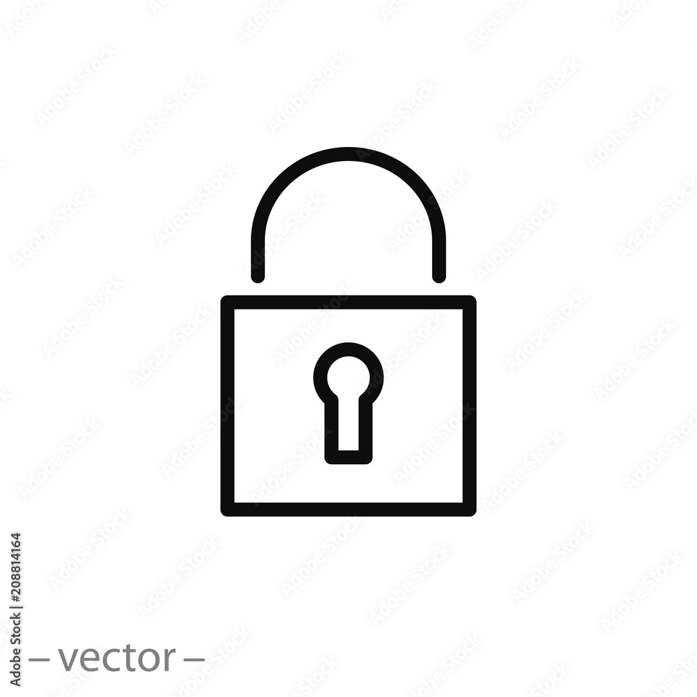 lock icon vector lock icon vector