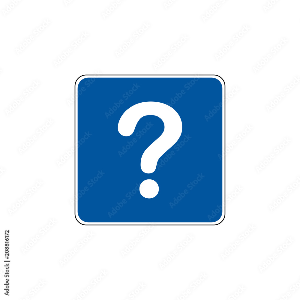 USA traffic road signs. general service sign for tourist information. vector illustration USA traffic road signs. general service sign for tourist information. vector illustration