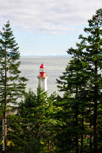 Historic Point Atkinson Lighthouse in West Vancouver
