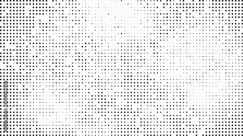Halftone dotted background. Halftone effect vector pattern. Circle dots isolated on the white background. photo