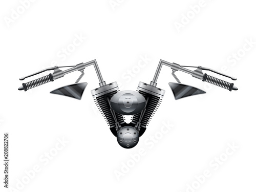 Naked motorcycle concept