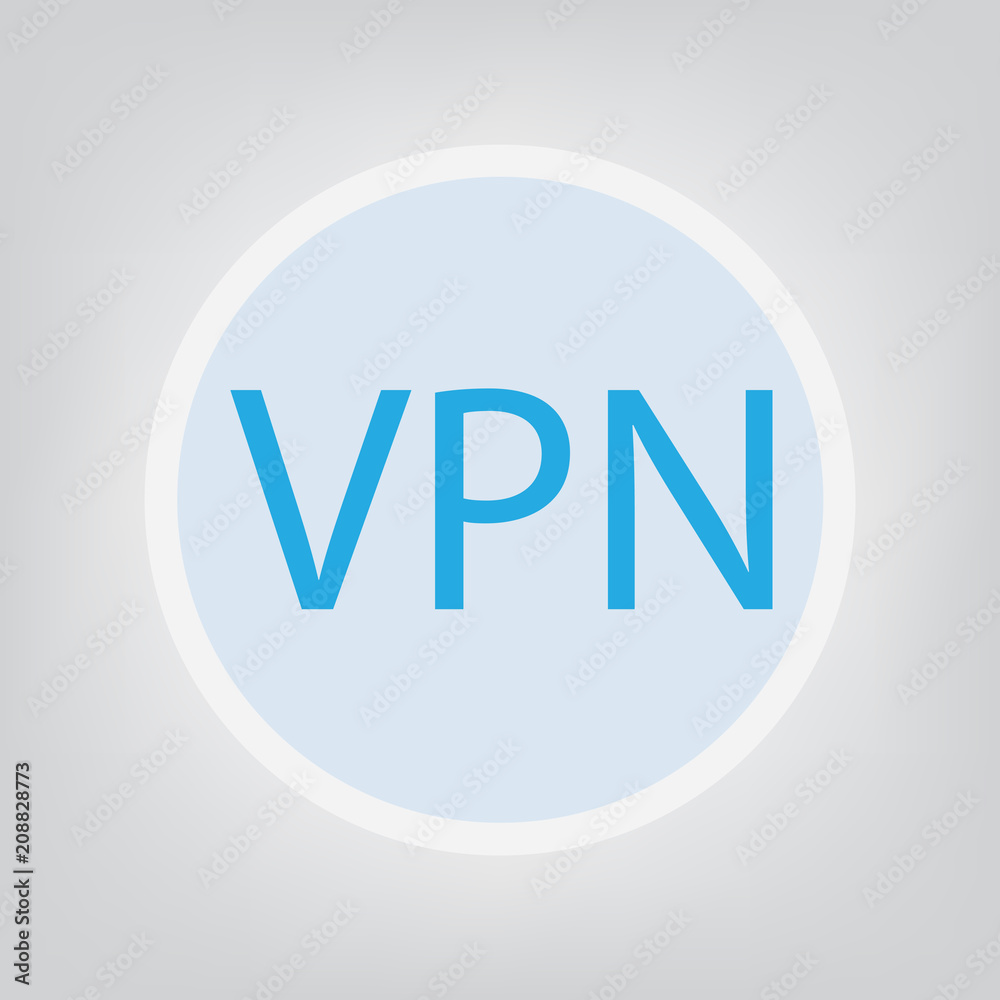 VPN (Virtual Private Network)- vector illustration VPN (Virtual Private Network)- vector illustration