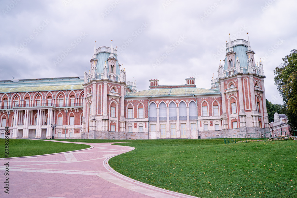 Tsaritsyno palace of Catherine the Great in Moscow, Russia