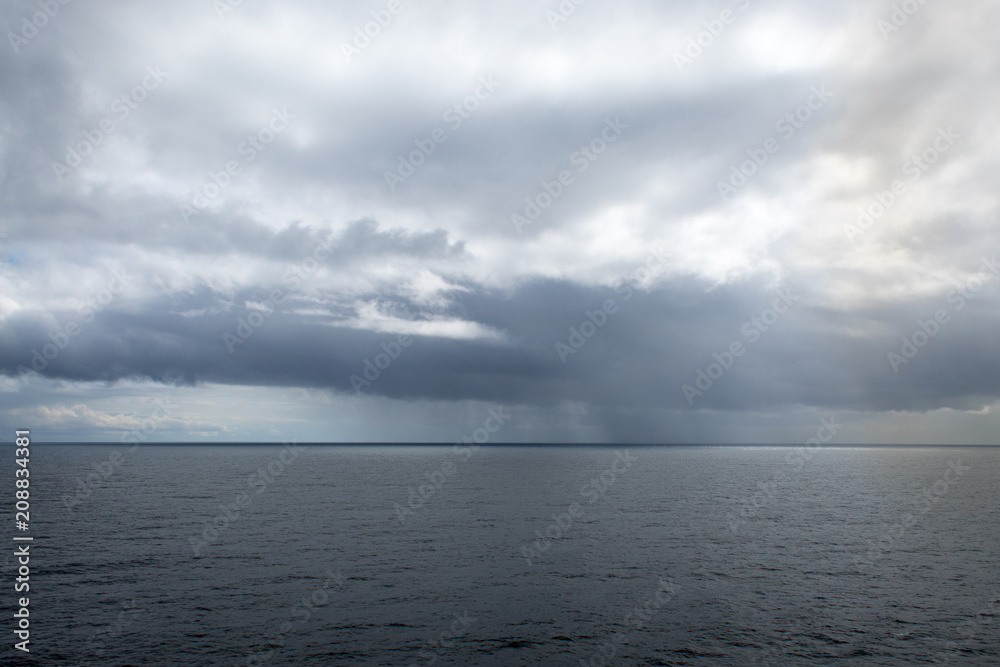 Storm at sea