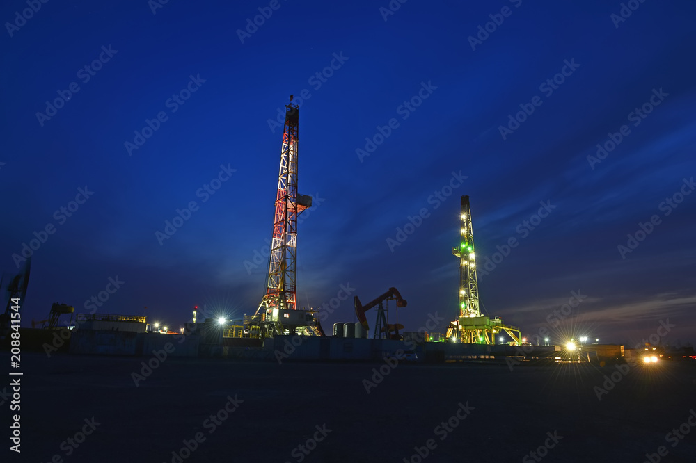 Oil drilling rig