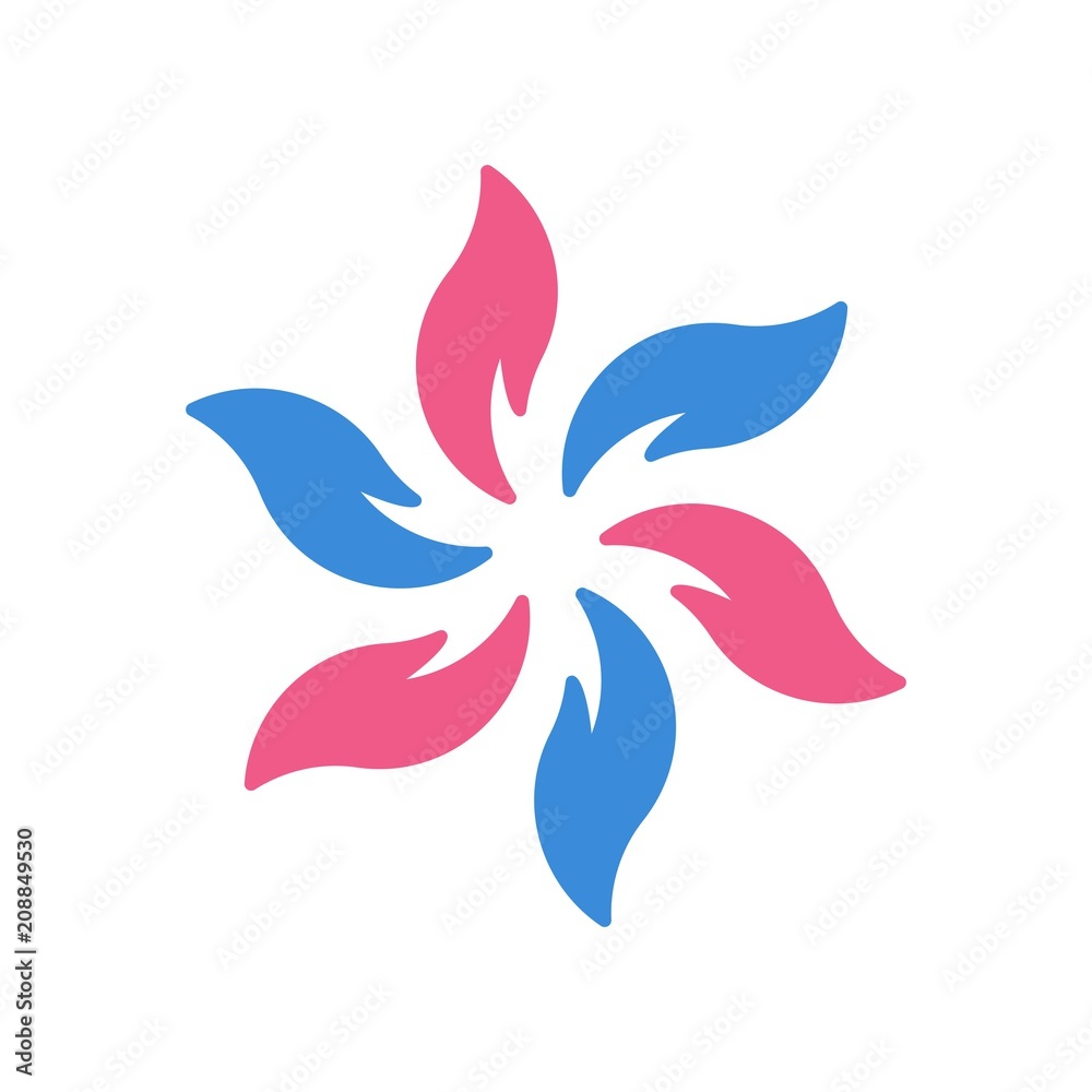 Hand care logo design template concept for company Hand care logo design template concept for company