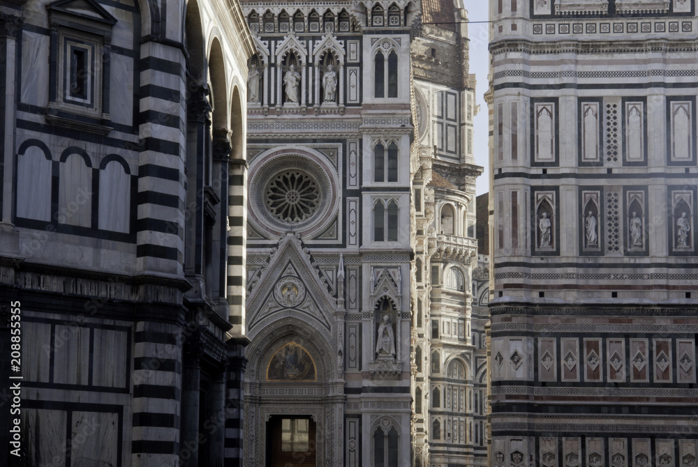 Florence - Medieval Churches Overlapping