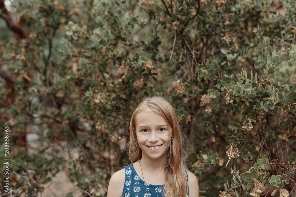 A Simple Portrait of a Young Girl A Simple Portrait of a Young Girl