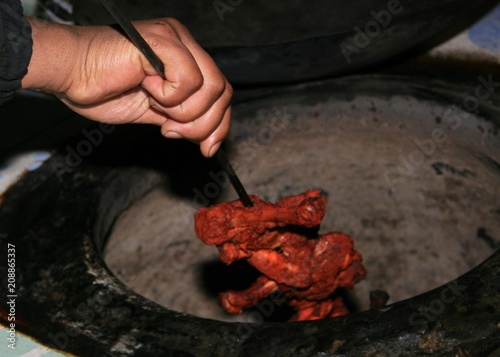 Fotografie Tandoori Chicken, India
