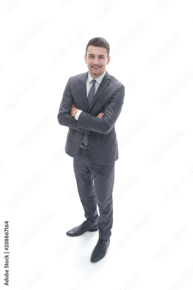 from the top. a successful businessman from the top. a successful businessman