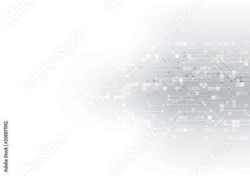 vector abstract background technology illustration communication data security