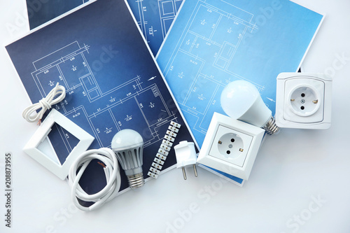 Electrician's supplies with...