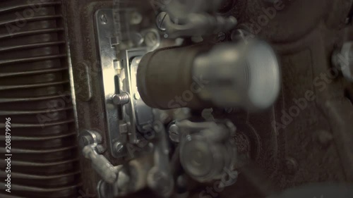 8mm Film Projector Lens and Gate
