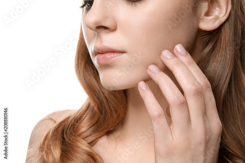 Young woman with beautiful ...